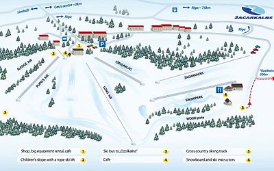 Ski-resort for beginners