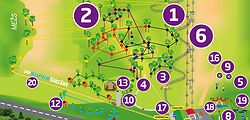 An open-air adventure park